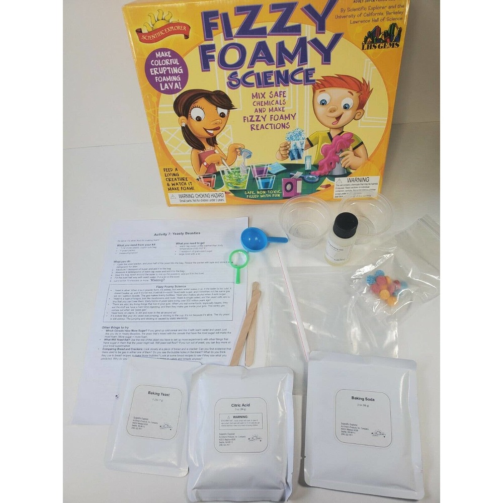 Scientific Explorer My First Fizzy Foamy Science Kit open box